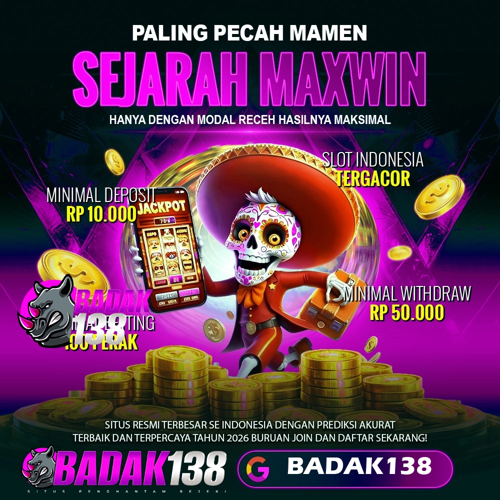 BADAK138: Main Situs Game Slot Gacor Online Penghasil Uang Via Dana image 1